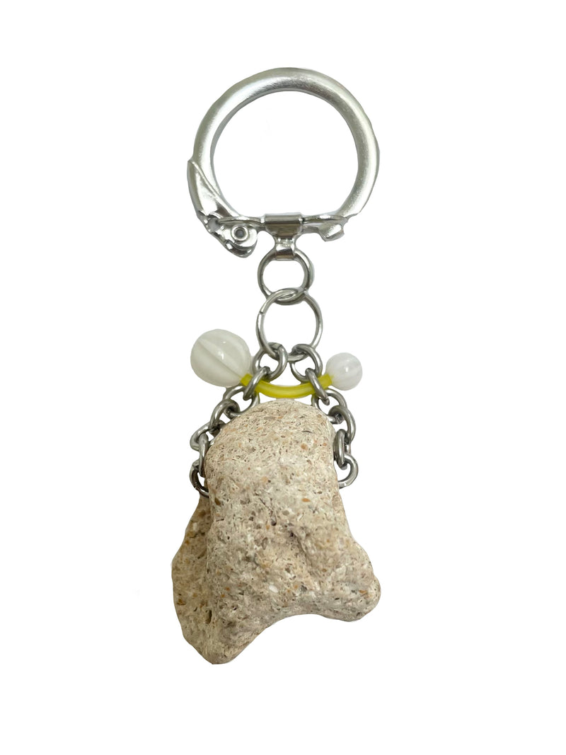 Pet Rock Keychain