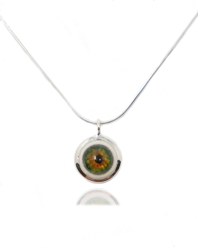 Large Sterling Silver Eye Pendant-Fine Jewelry-RhysKelly.com