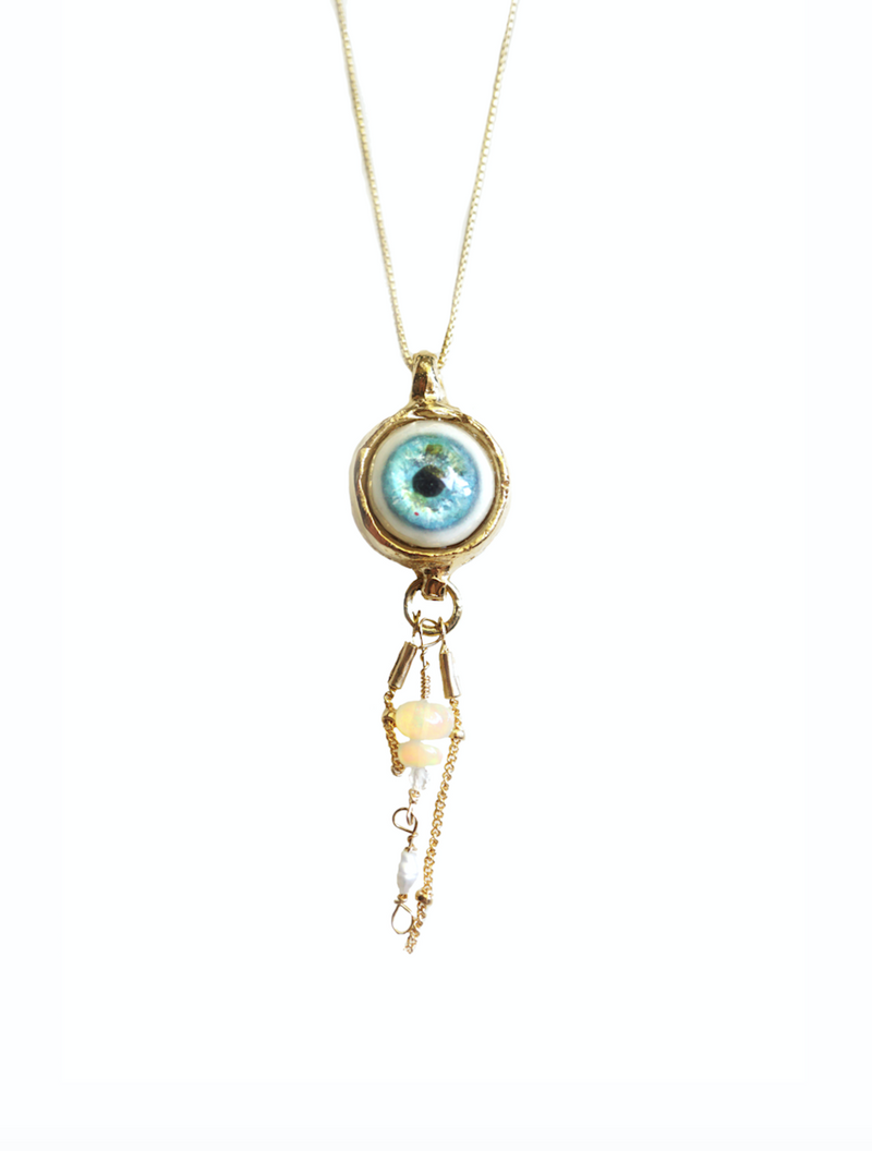 Lucid Jellyfish Pendant - Gold Plated