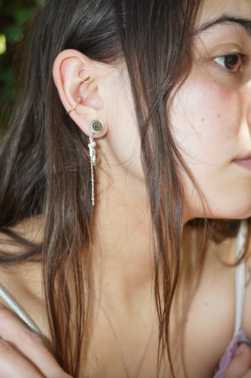 Lucid Jellyfish Earrings - Sterling Silver