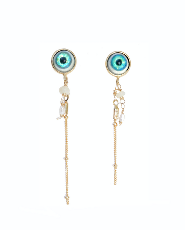 Lucid Jellyfish Earrings - Gold Plated