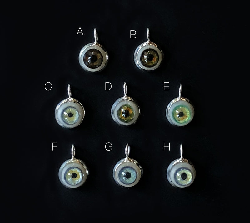 Small Sterling Silver Eye Pendant-Fine Jewelry-RhysKelly.com